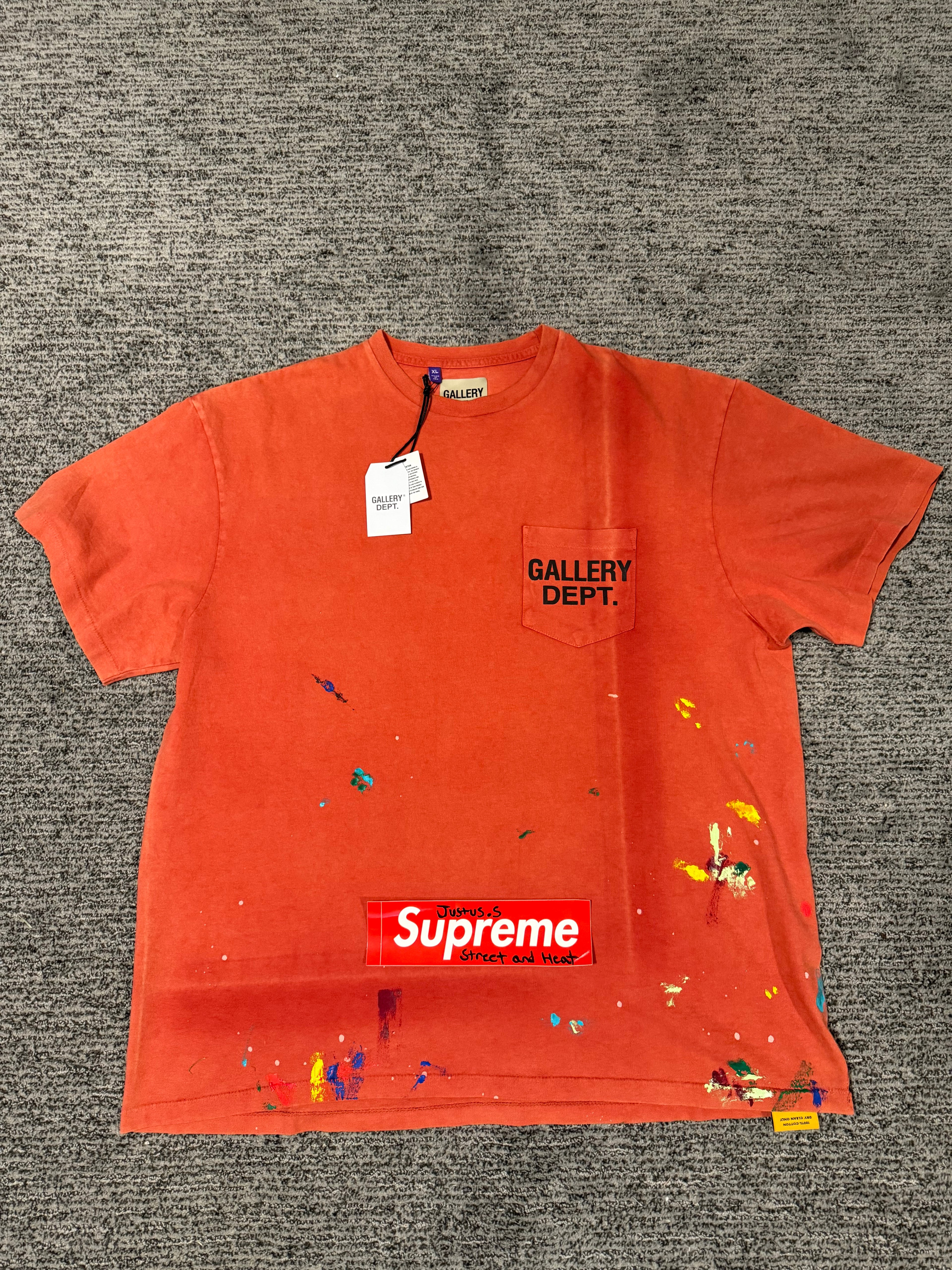 Gallery Department Paint Splatter Tee - Size XL