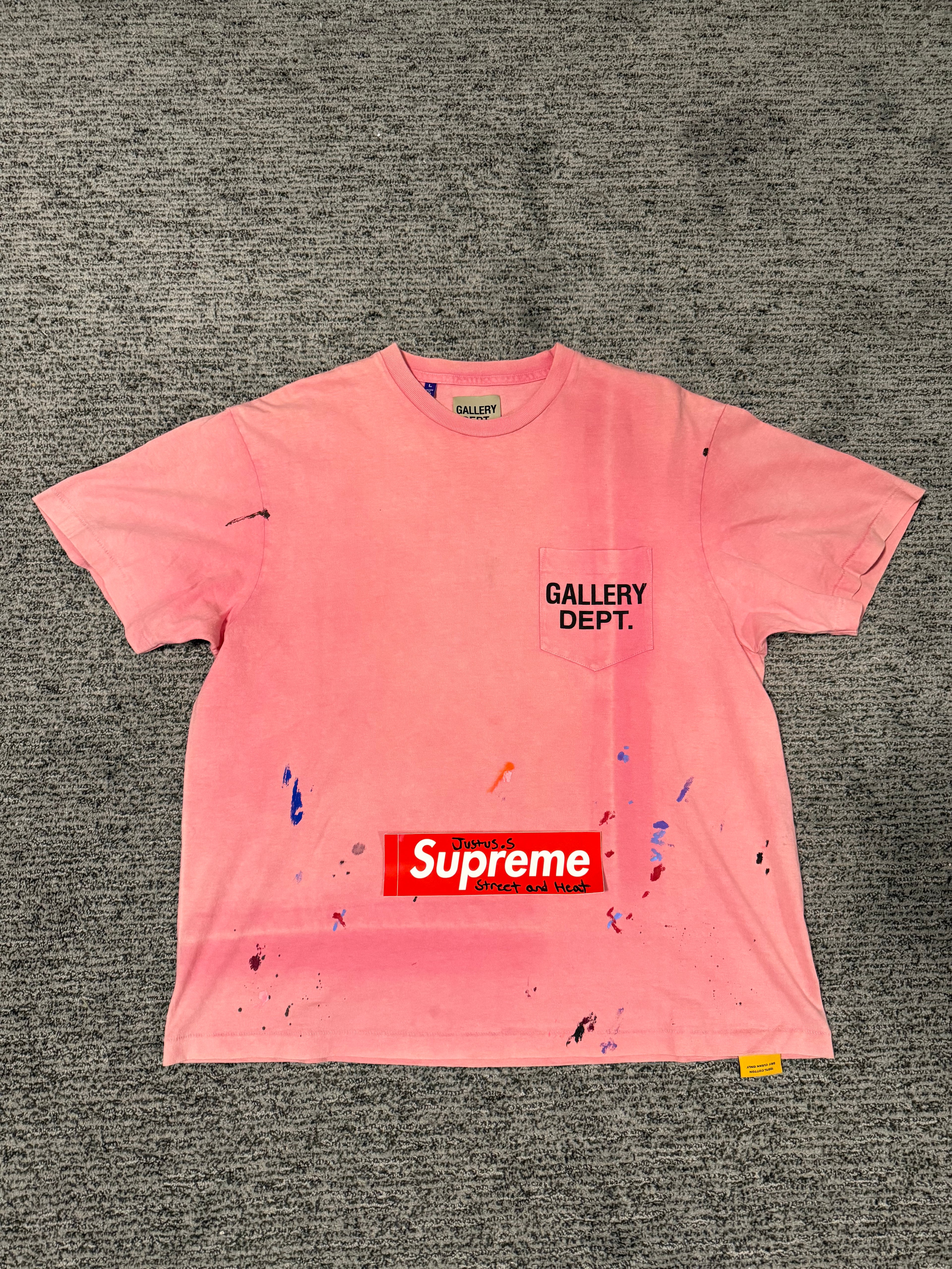 Gallery Department Paint Splatter Tee (USED) - Size L